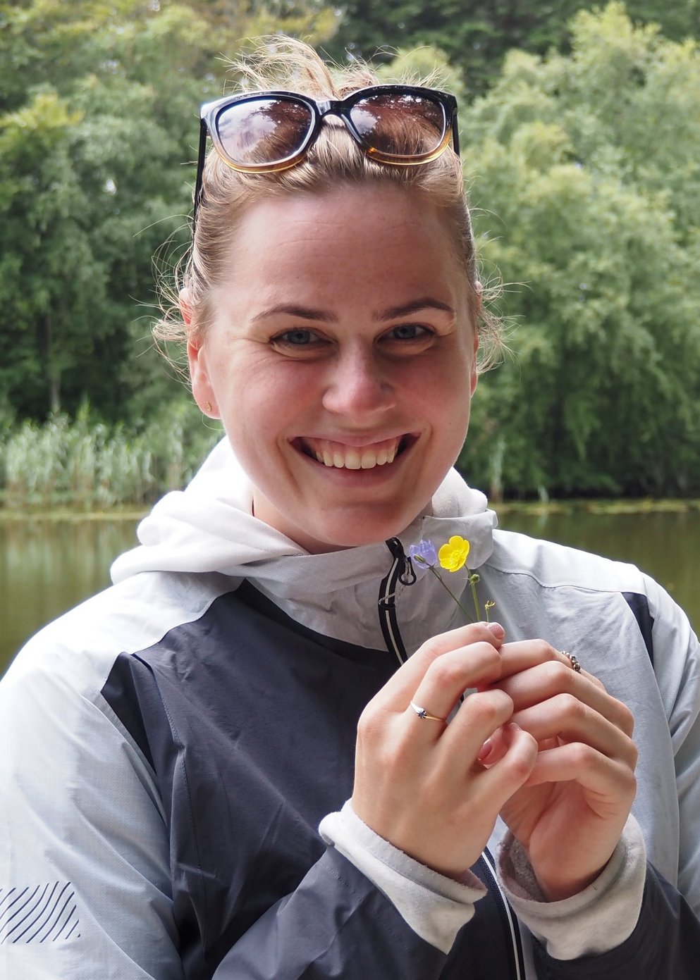 Portræt af Emilie de Bang