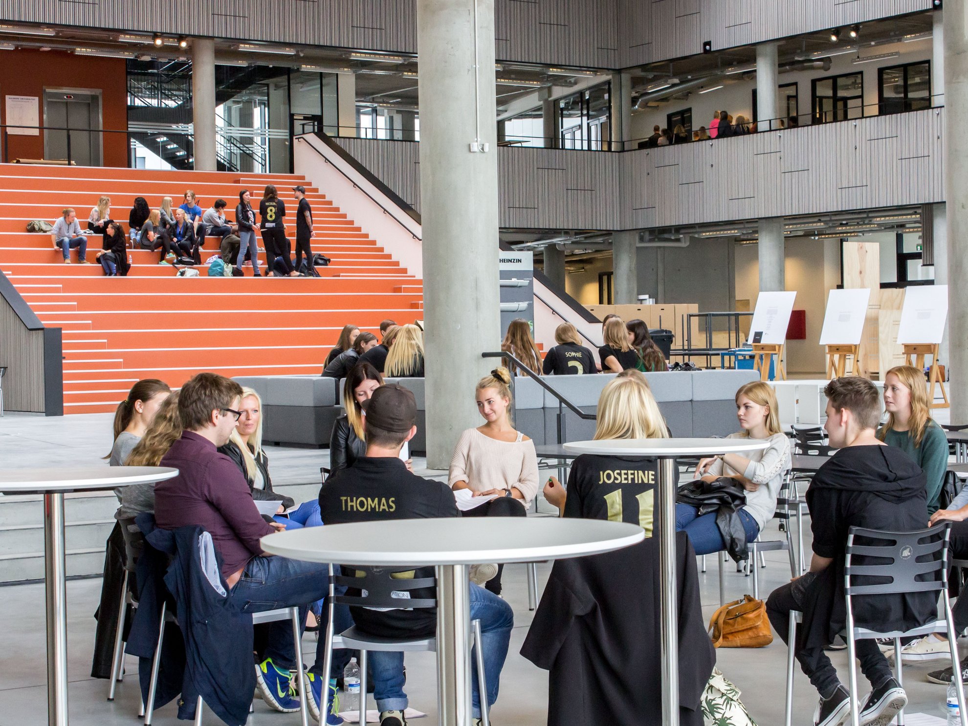 Studerende på Aalborg Universitet.